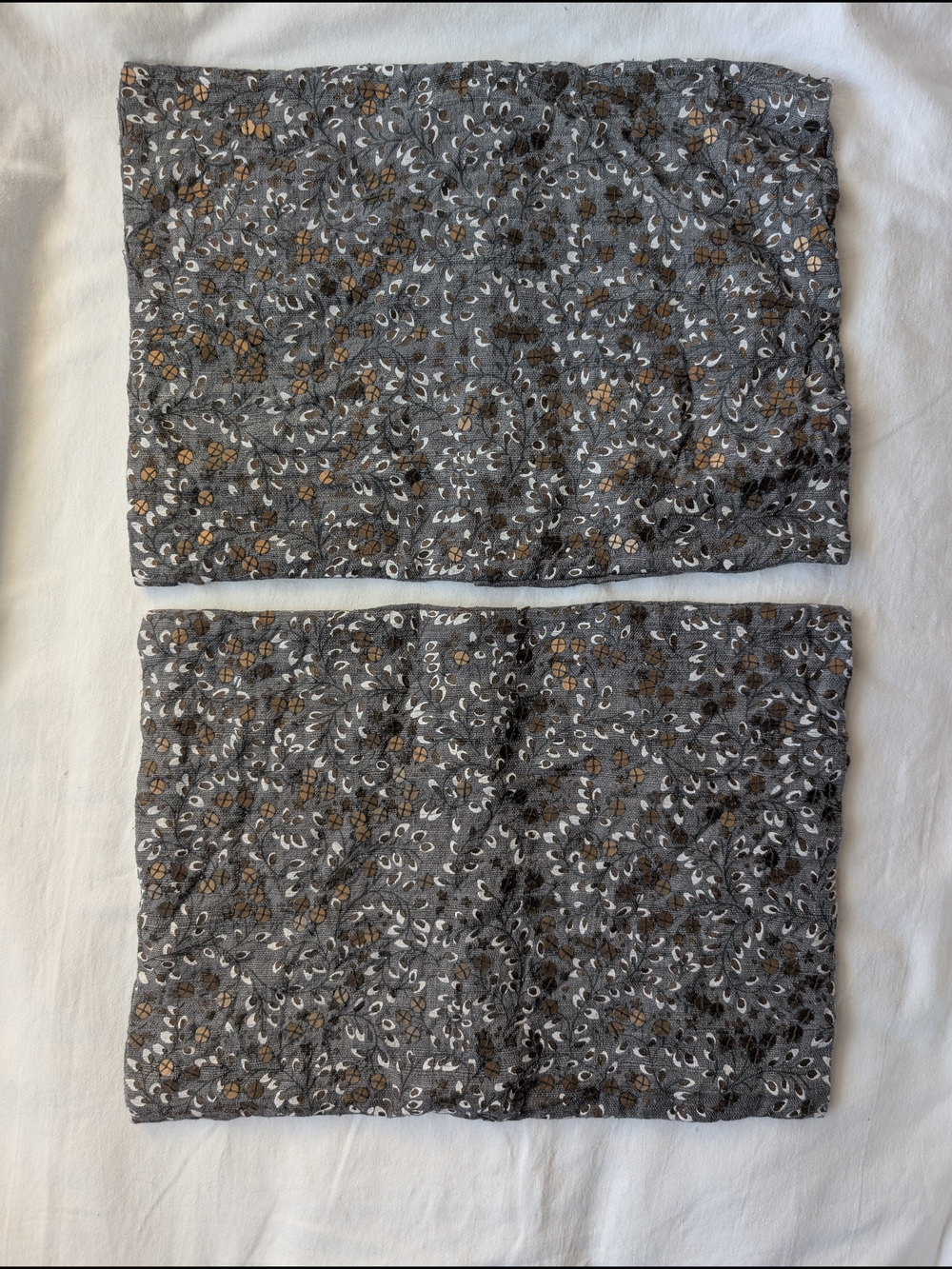 West Elm Sarah Campbel l Embellished Vines Silk Sequins Accent Pillow Covers - 2